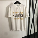 BB rhinestone Beaded Over-size T-shirt