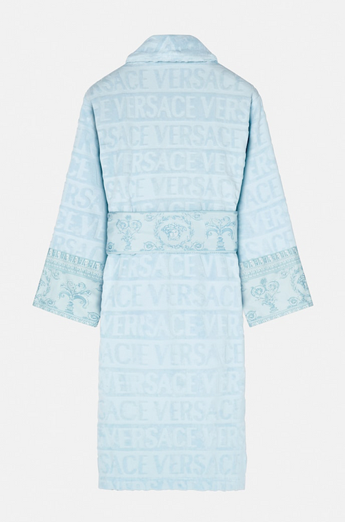 Versace “I ♡ Baroque” Jacquard Bathrobe