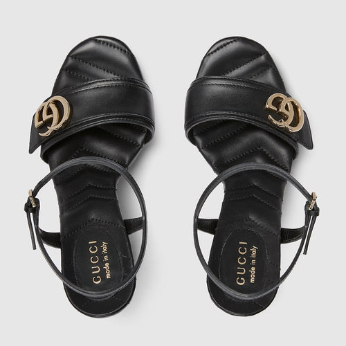 Gucci “Velour Élevé” Platform Sandal