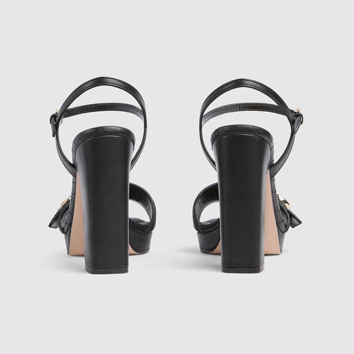 Gucci “Velour Élevé” Platform Sandal