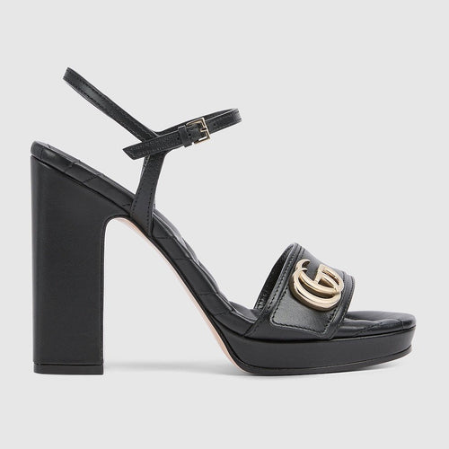 Gucci “Velour Élevé” Platform Sandal