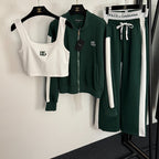 Dolce Vita Monogram Satin Lounge Set