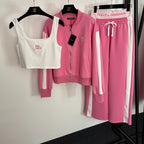 Dolce Vita Monogram Satin Lounge Set