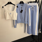 Dolce Vita Monogram Satin Lounge Set