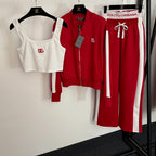 Dolce Vita Monogram Satin Lounge Set