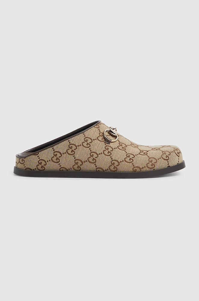 Gucci GG Supreme Horsebit Canvas Mules – LUXE LIVING FASHIONS