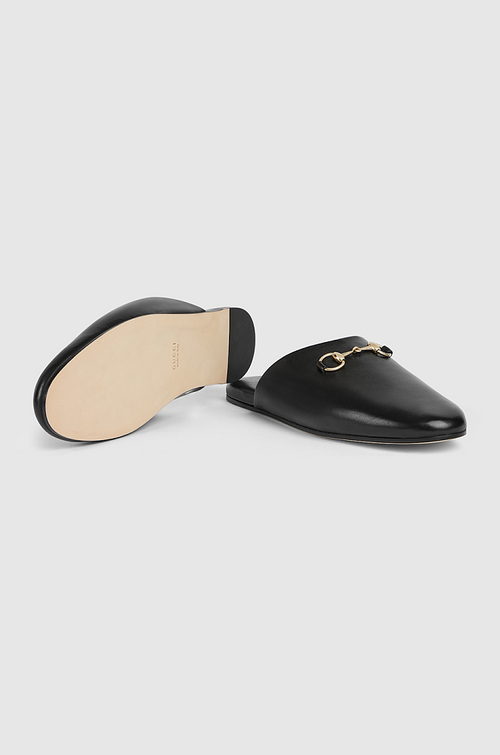 Gucci Horsebit Leather Mules in Black (36–42)