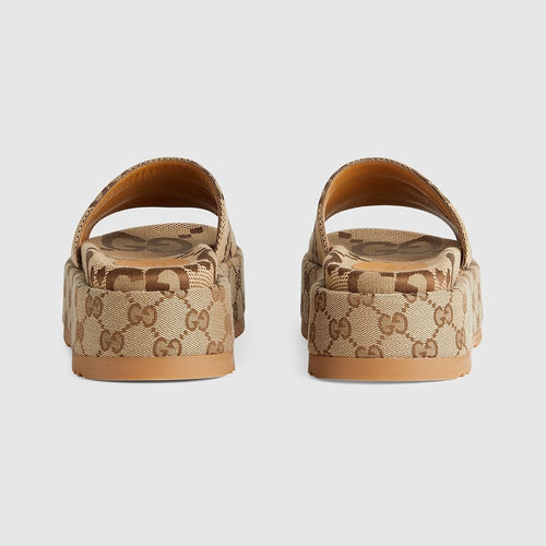 Gucci “Monogram Drift Platform Slide”
