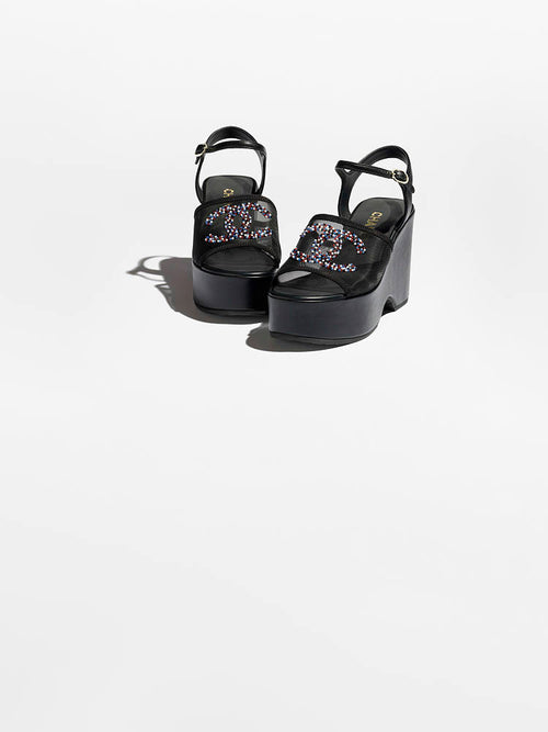 Chanel Prism CC Platform Sandals