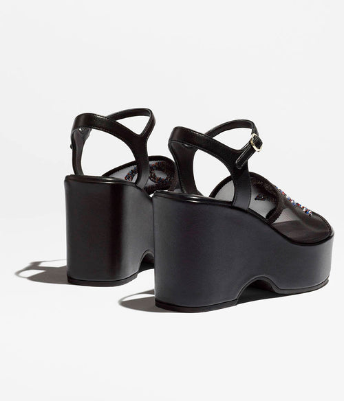 Chanel Prism CC Platform Sandals