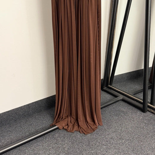 Christian Dior “Étreinte Nocturne” Draped Mesh Gown