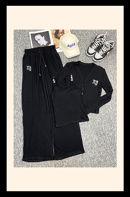 Wang Noir Luxe Three-Piece Lounge Ensemble