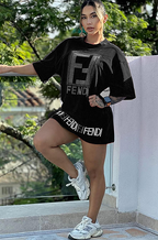 FF Bling Shirt Dress