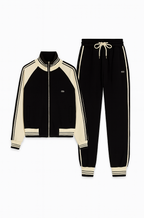 Celine Contrast Trim Luxe Tracksuit Set