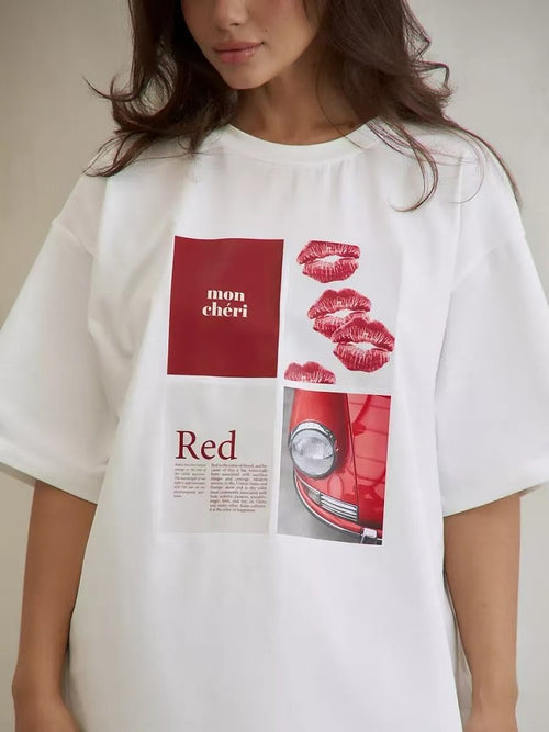 'Kisses of Red' T-Shirt