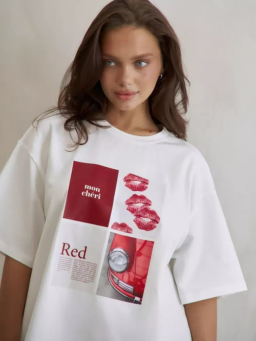 'Kisses of Red' T-Shirt