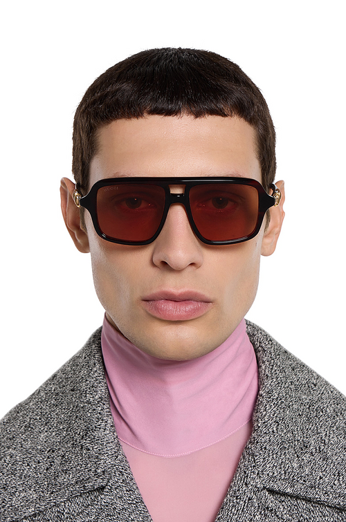 Gucci Oversized Square Gradient Sunglasses