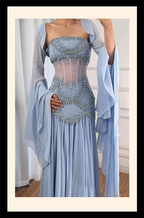 L’Azur Éternel Gown – Award Show Couture Collection