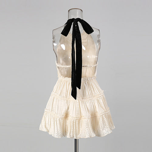Élise Volant Halter Mini Dress
