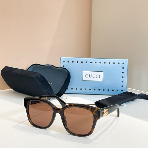 GG Square Frame Sunglasses