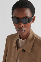 Prada Oval Frame Sunglasses