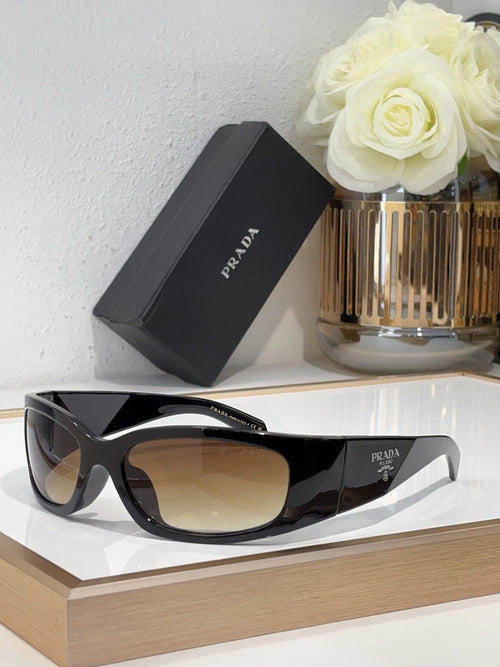 Prada Oval Frame Sunglasses