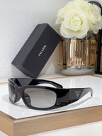 Prada Oval Frame Sunglasses