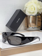 Prada Oval Frame Sunglasses