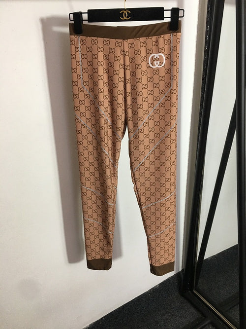 GG Monogram Legging Pants Set