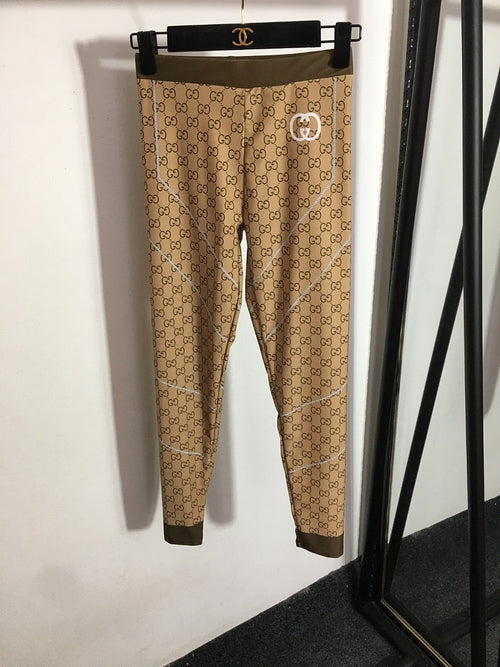 GG Monogram Legging Pants Set