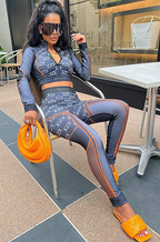 GG Monogram Patchwork Legging Set