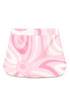 Pucci Rosa Swirl Silk Mini Skirt (S–XL)