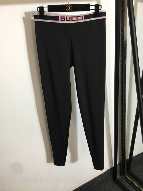 GG Solid Legging Pants Set
