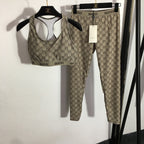 GG Monogram Legging Pants Set