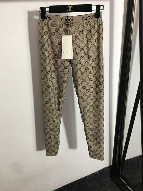 GG Monogram Legging Pants Set