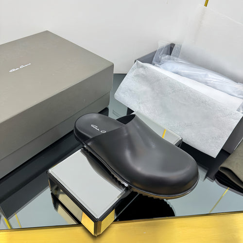 Rick Owen's Leather Mules - Women