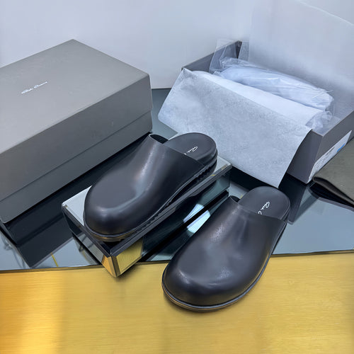 Rick Owen's Leather Mules - Women