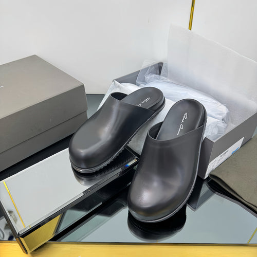 Rick Owen's Leather Mules - Women