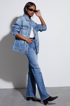 'Givari' Denum Jacket Set