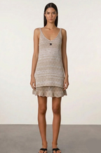 Chanel Textured Knit Camisole & Skirt Set