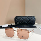 Chanel Rimless Square Gradient Sunglasses – Signature CC Edition