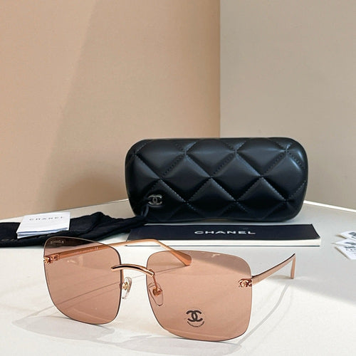 Chanel Rimless Square Gradient Sunglasses – Signature CC Edition