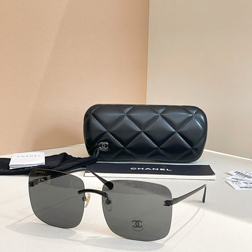 Chanel Rimless Square Gradient Sunglasses – Signature CC Edition
