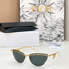 Dior Étoile Noire Cat-Eye Sunglasses – Embellished Signature Frame