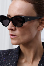 Dior Étoile Noire Cat-Eye Sunglasses – Embellished Signature Frame