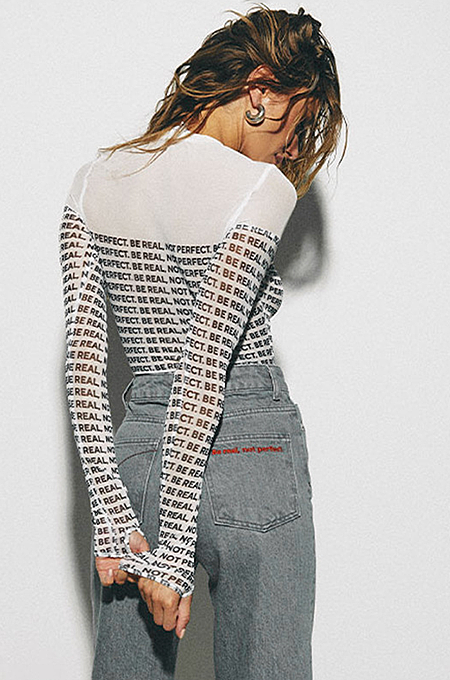 'Galore of Description' Bodysuit Top