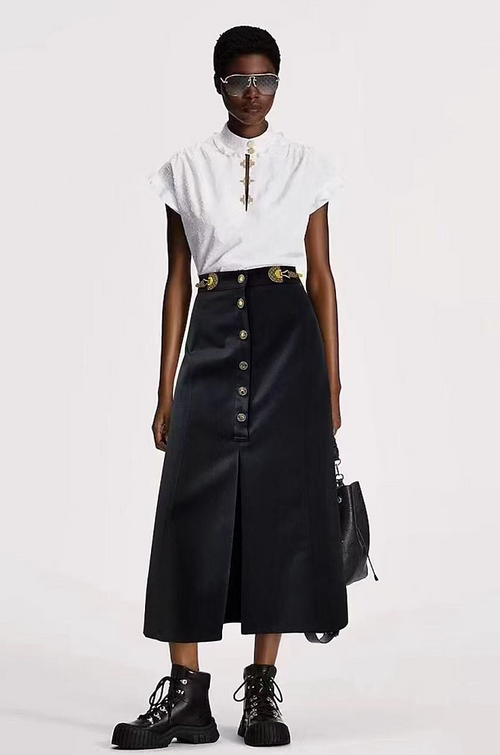 Gucci-Luxwind Belt Detail Midi Skirt – Luxury Life Collection