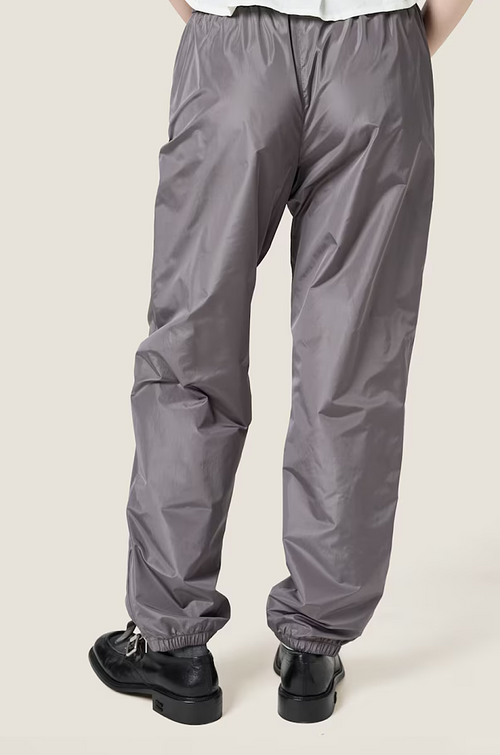 Miu Miu Grey Technical Nylon Jogger Pants