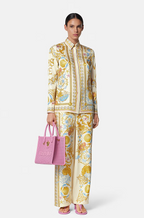 Versace Barocco Mare Silk Pajama Set