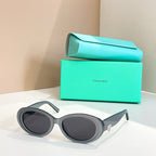 Tiffany & Co. Oval Luxe Chain Sunglasses